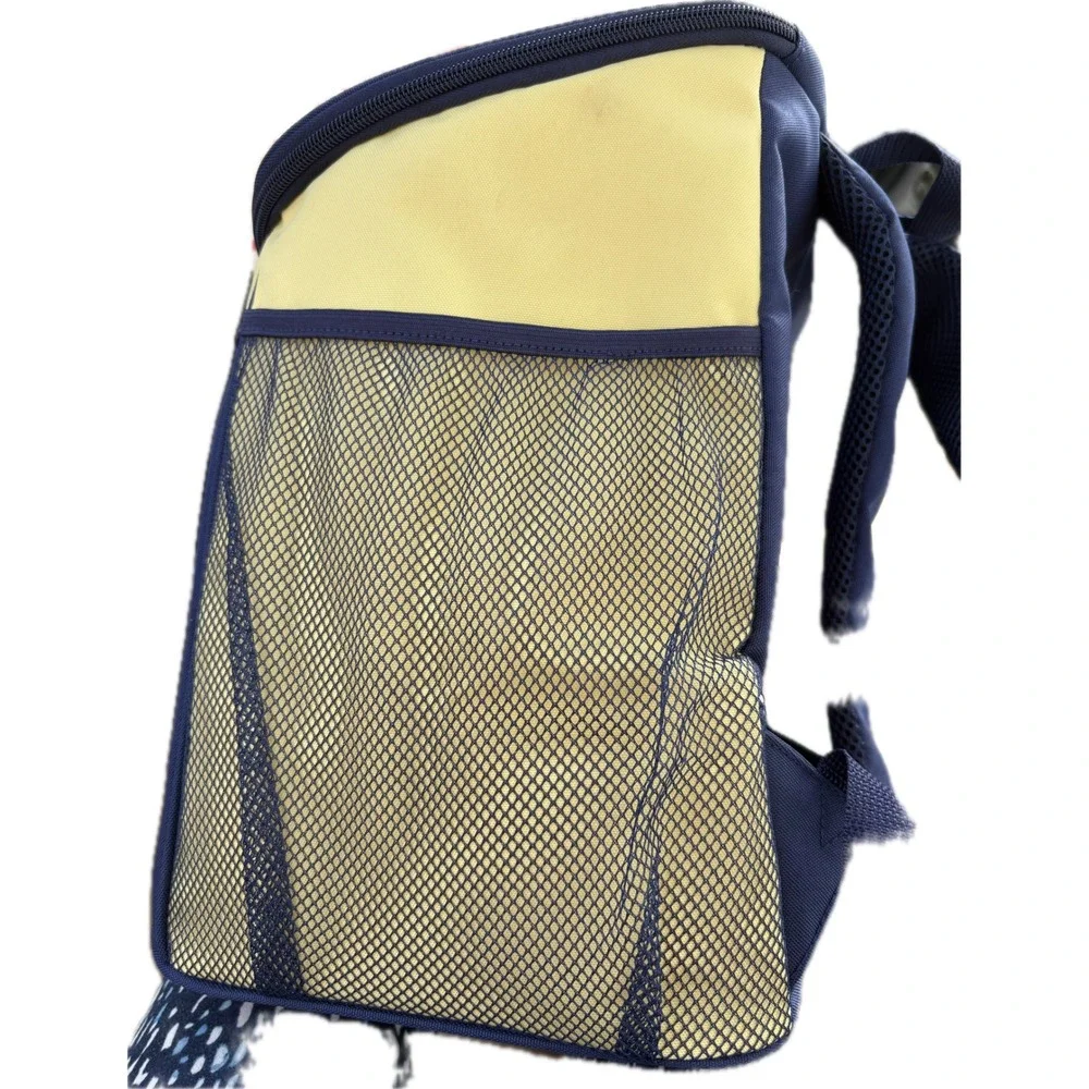 Life‎ is Good Insulated Cooler Backpack Hello Sunshine Navy Yellow 622889 NWT